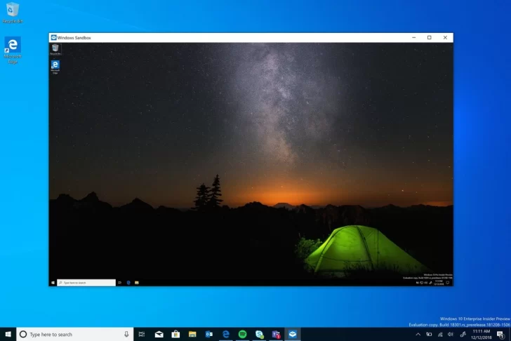 Windows 10 tendrá un modo ‘sandbox’ para probar ejecutables en un ambiente aislado y seguro