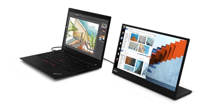 Esta pantalla con USB-C de Lenovo es ideal para complementarlo con tu portátil