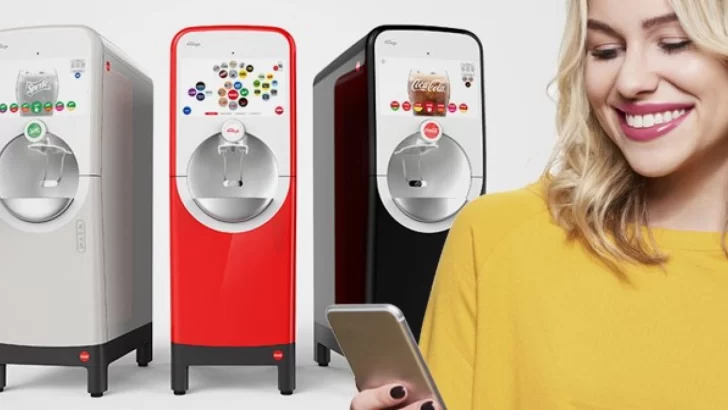 Coca-Cola implanta una tecnología que se activa desde el celular