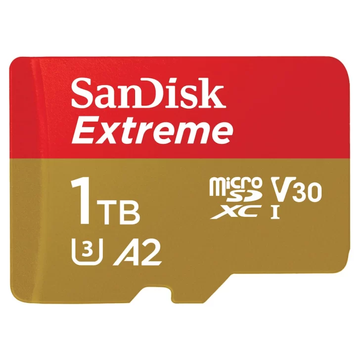 Las tarjetas microSD de 1TB ahora son la norma