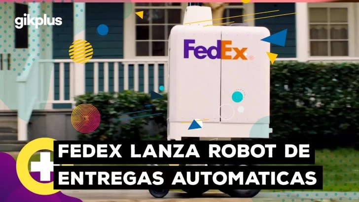 Fedex lanza robot de entregas automaticas