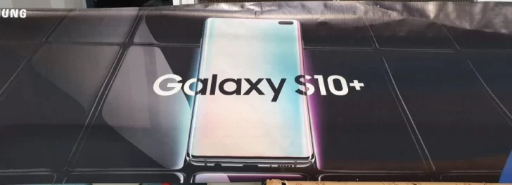 Publicidad del Galaxy S10+ nos recuerda lo que viene del nuevo telefono