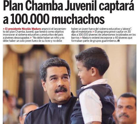 Maduro anuncia planes para abrir un banco financiado por criptomonedas para jóvenes