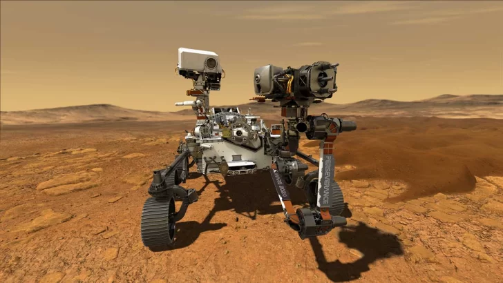 Las imágenes que está enviando el robot Perseverance desde Marte
