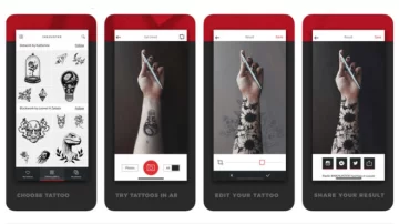 Inkhunter, la app que sirve para que veas cómo queda un tatuaje antes de hacértelo