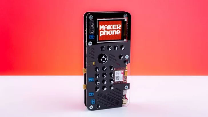 Conoce un MakerPhone, el celular que no tiene un lego
