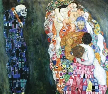 “Muerte y vida” de Gustav Klimt, vuelve a ser noticia en Viena
