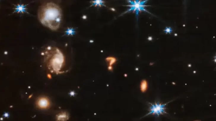 Un signo de interrogación: el increíble hallazgo del telescopio espacial James Webb
