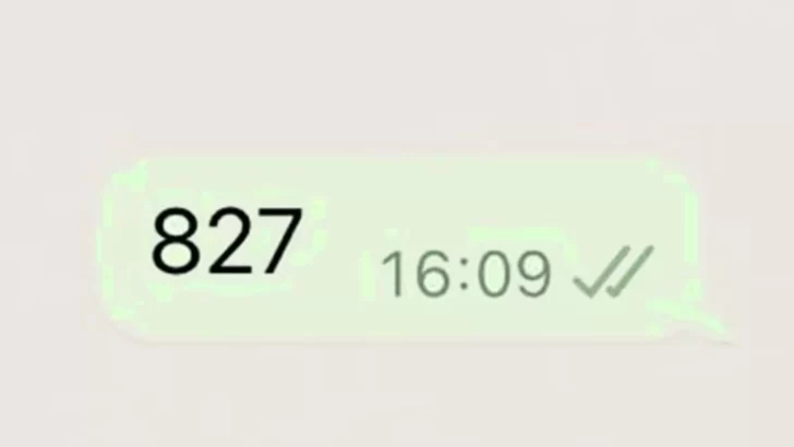 Qué significa el número 827 y para qué se usa en WhatsApp