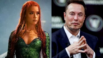Amber Heard casi fue despedida de Aquaman 2 hasta que Elon Musk intervino