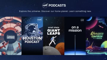La NASA lanza su colección de podcasts originales en Spotify