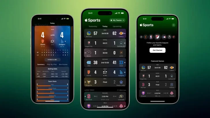  Apple lanzó Apple Sports, la nueva aplicación que sorprende a los fanáticos del deporte 