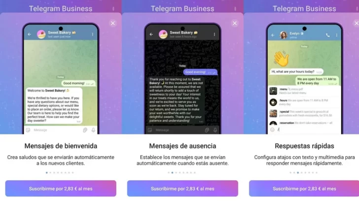 Telegram copia una gran herramienta de WhatsApp para los negocios