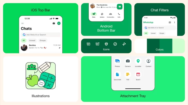  WhatsApp tendrá una actualización histórica en su diseño 