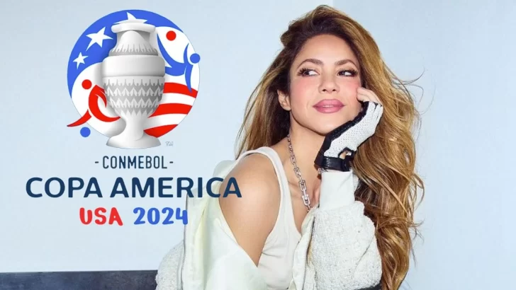 ¡Shakira cantará en la final de la Copa América 2024!