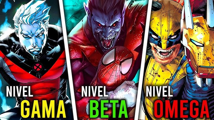 Los Niveles de Mutantes en el Universo Marvel: Una Guía Completa