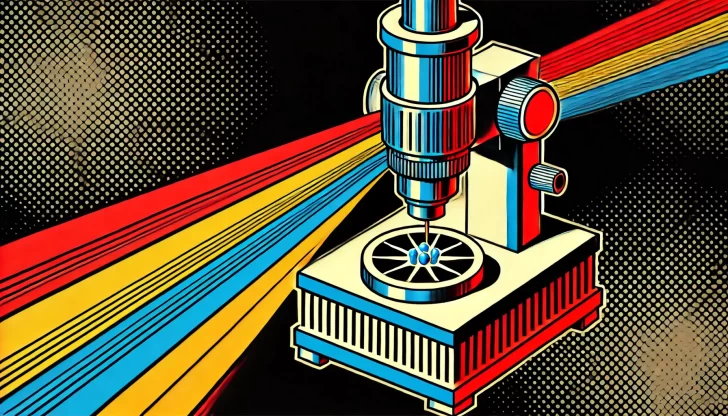 Capturan por primera vez electrones en movimiento con un nuevo microscopio electrónico