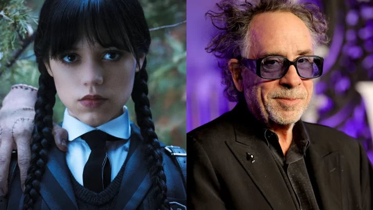  Tim Burton dirigirá 4 episodios de la temporada 2 de ‘MERLINA’ 