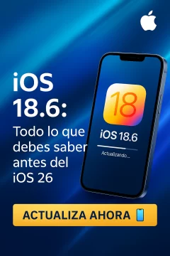 ¡iOS 18.6 ya llegó! ¿Vale la pena actualizar tu iPhone?