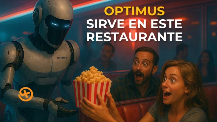  ¡No creerás lo que hace el robot de Elon Musk en éste restaurante! 