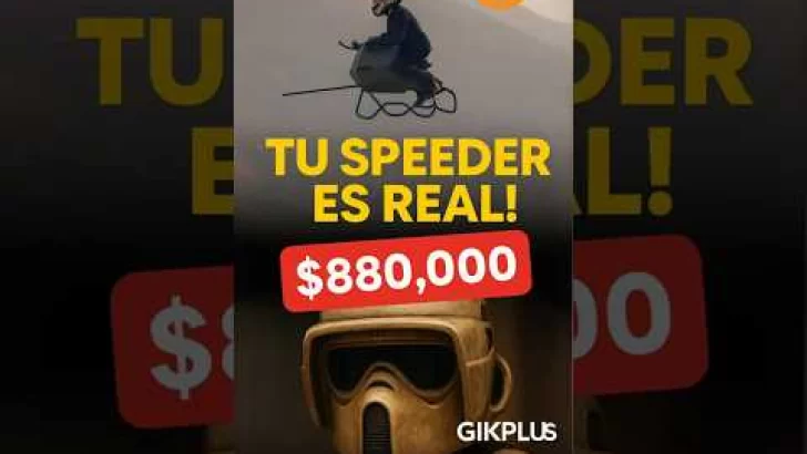  ¡La moto voladora de Star Wars ya existe en 2025! 