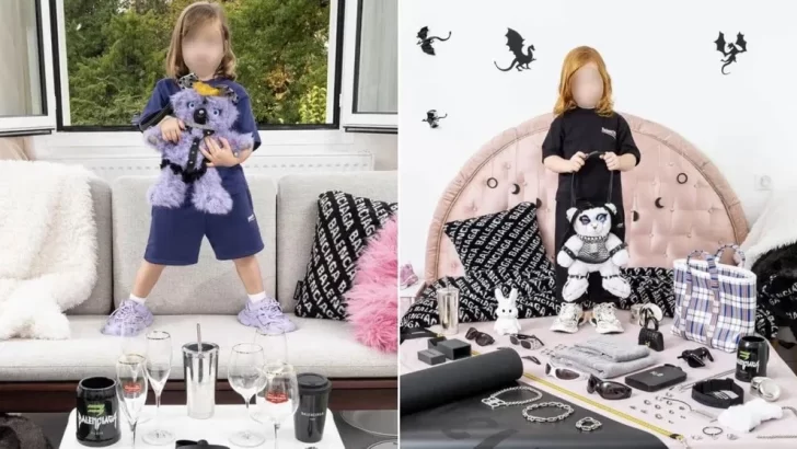 Balenciaga causa revuelo en su reciente campaña
