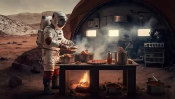 Papas fritas en el espacio: la increíble técnica para freir