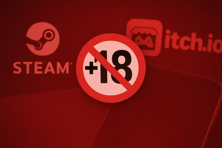 Pánico en el barrio rojo digital: Por qué Steam e Itch.io han escondido sus juegos +18