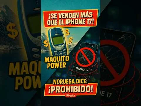 Noruega prefiere celulares tontos antes que el iPhone 17 Noruega prefiere celulares tontos antes que el iPhone 17