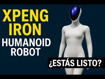 Así es IRON: el robot humanoide de XPeng que parece humano