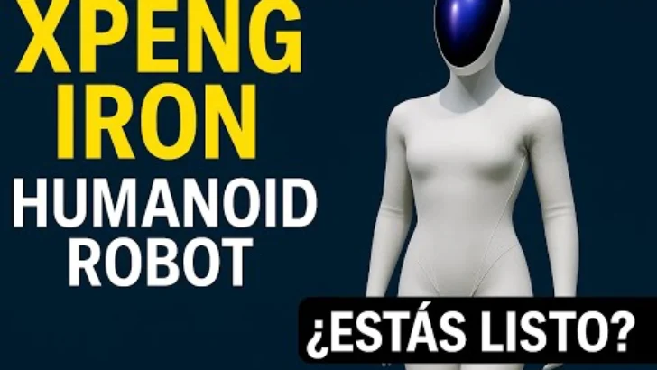 Así es IRON: el robot humanoide de XPeng que parece humano