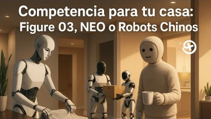 ¿Robots por 1 000 dólares? Así compiten Figure 03, NEO y la ola china