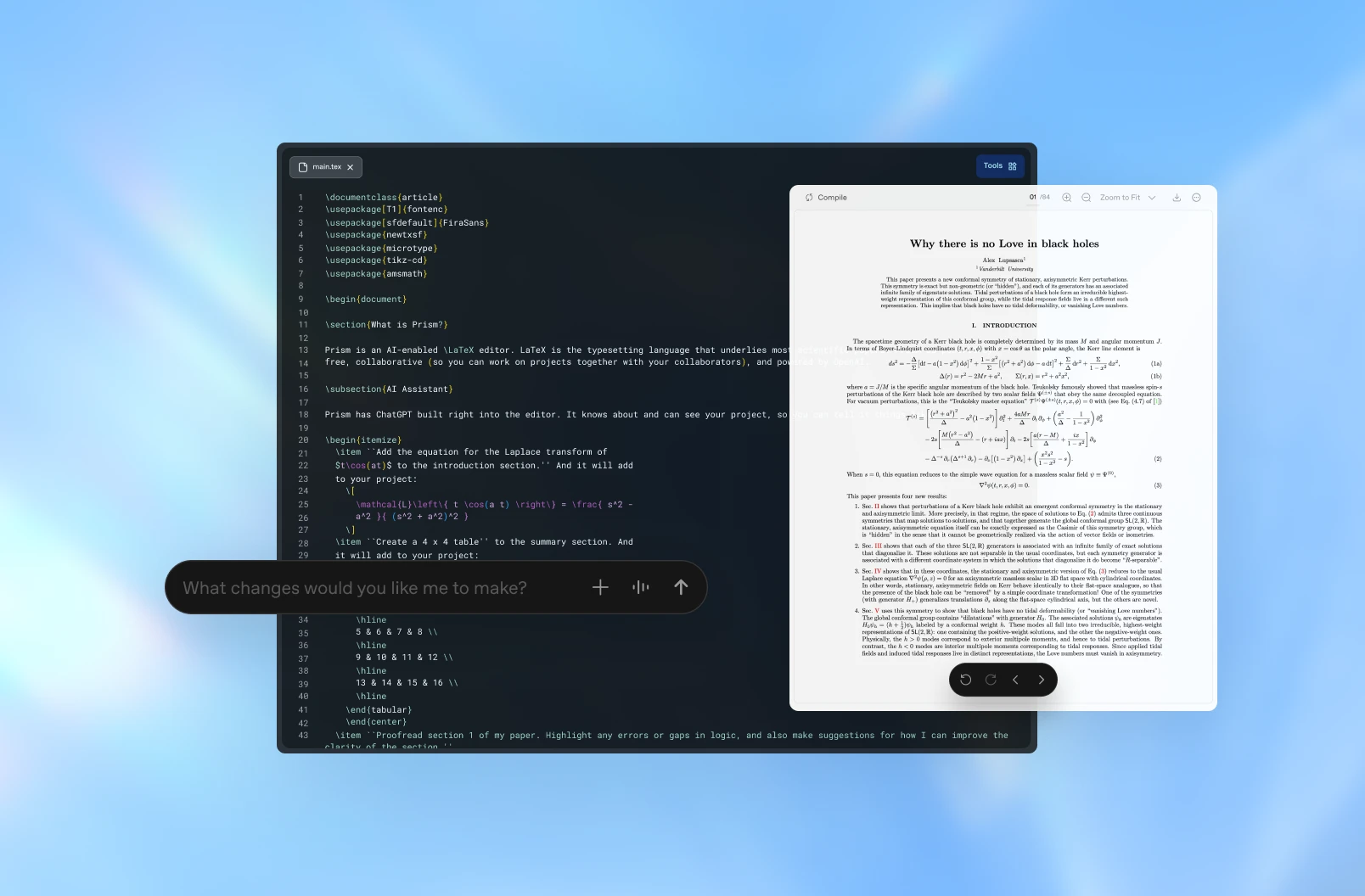 OpenAI lanza Prism, una nueva plataforma de IA para escribir y colaborar en ciencia