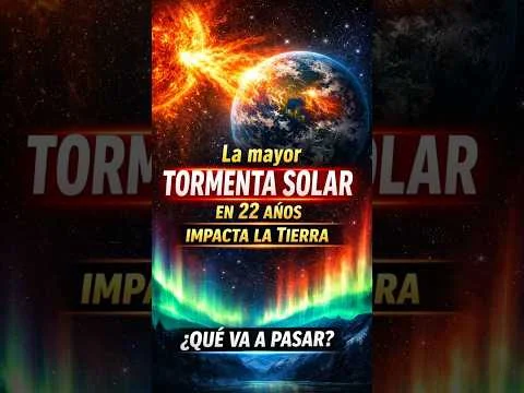 La mayor tormenta solar en 22 años impacta la Tierra: ¿qué va a pasar?