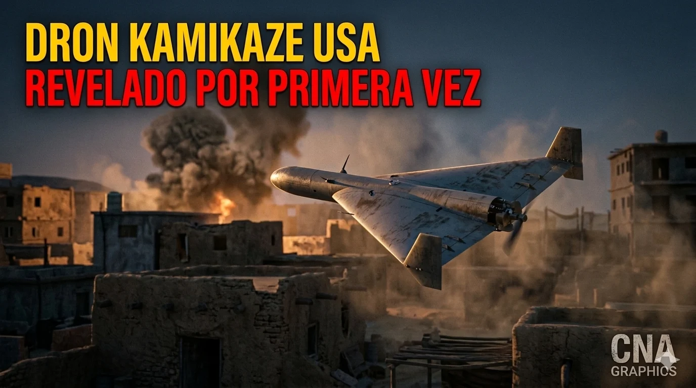 Dron kamikaze USA revelado por primera vez #Drones #Defensa