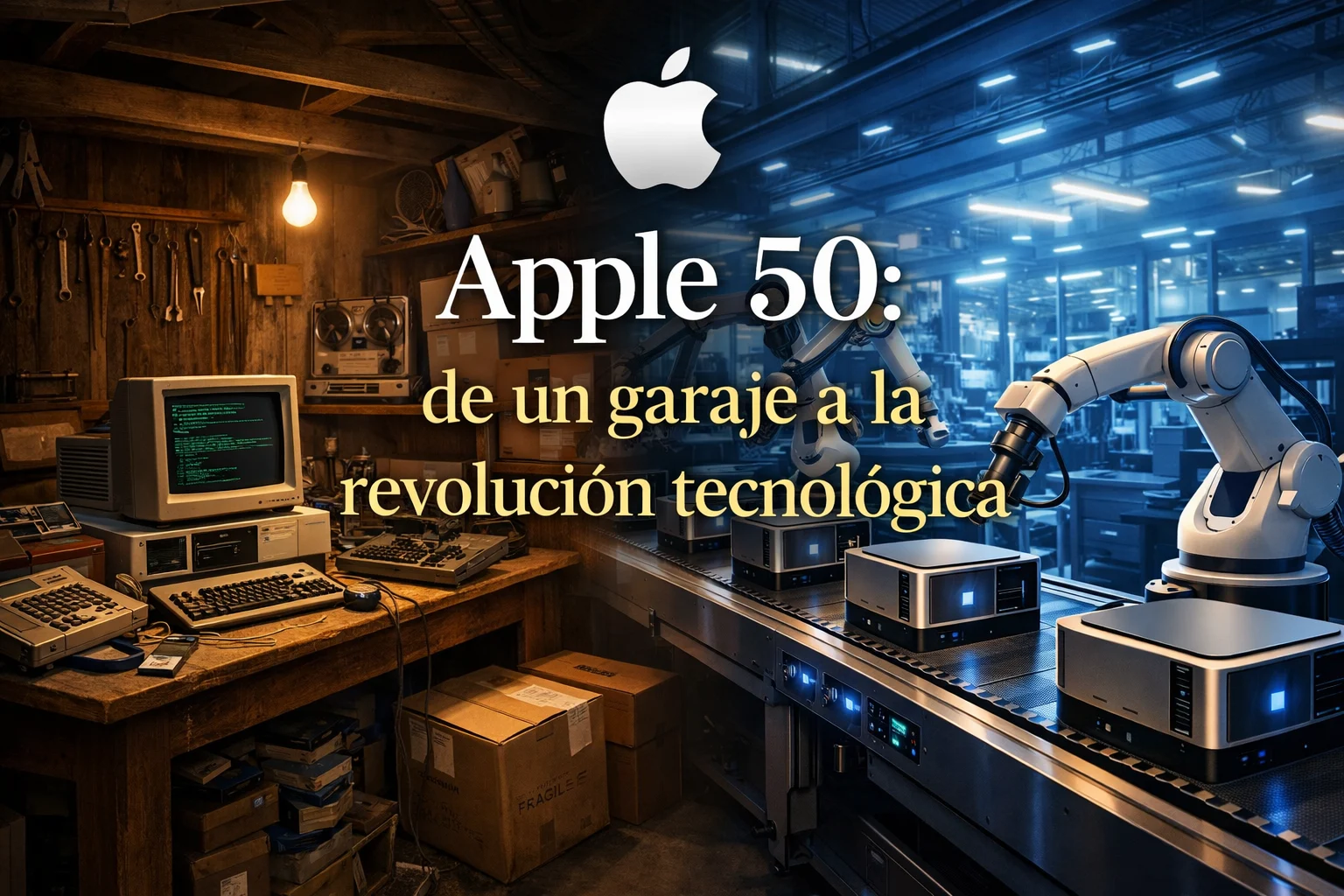 Apple 50: de un garaje a la revolución tecnológica un viaje que cambió la forma de concebir la tecnología