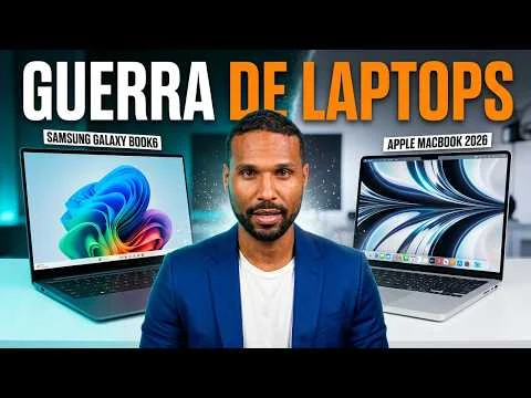 Samsung Galaxy Book6 vs Apple MacBook 2026: ¿Quién GANA la guerra de laptops?