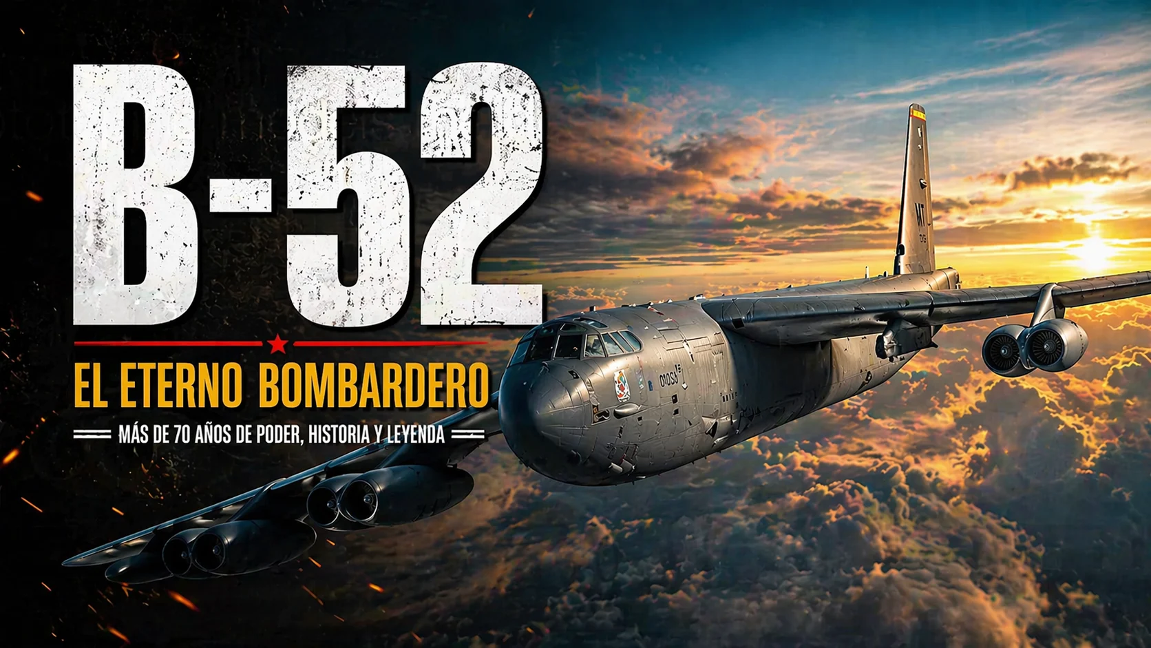 El B-52 que Estados Unidos nunca dejará de usar #militar #aviación