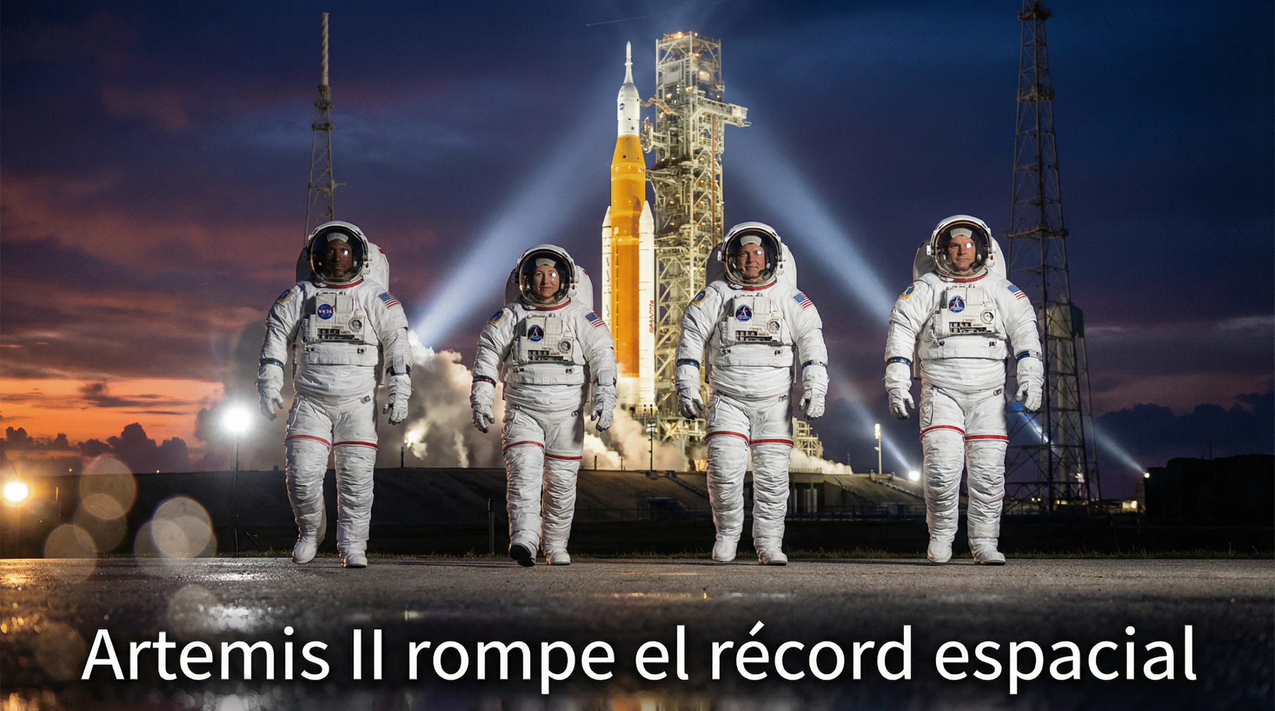 Artemis II rompe el récord espacial: más lejos que cualquier humano. Sigue en vivo el retorno de los astronautas