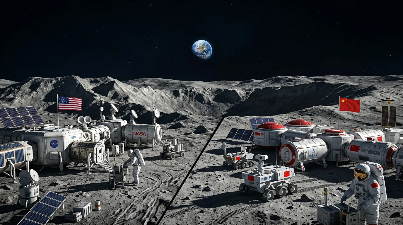 China vs NASA: La carrera secreta por la Luna #espacio #geopolitica #nasa