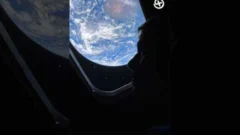 Esto es lo que ven los astronautas cuando miran la Tierra desde arriba 👀 #NASA