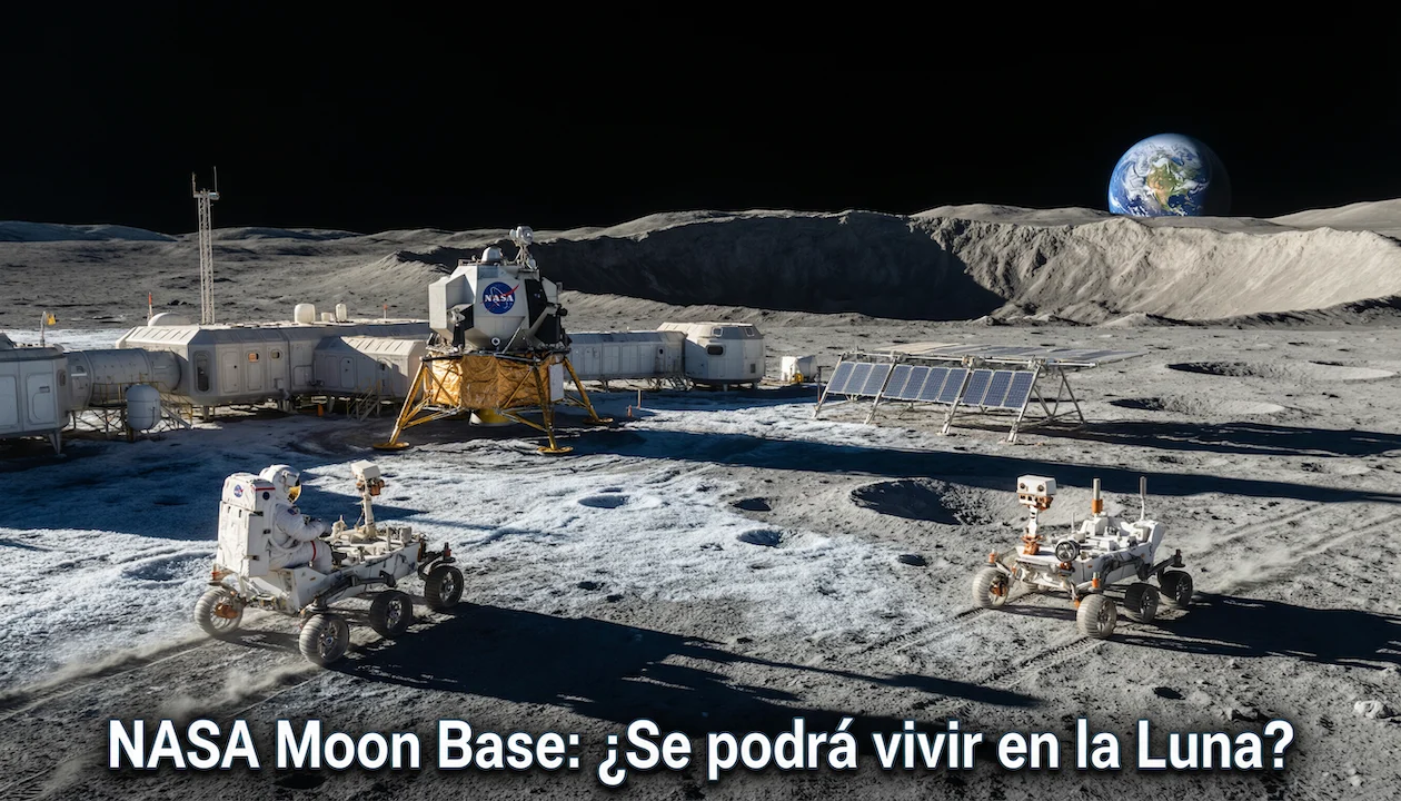 Moon Base: NASA lanza plan para vivir permanentemente en la Luna Moon Base: NASA lanza plan para vivir permanentemente en la Luna