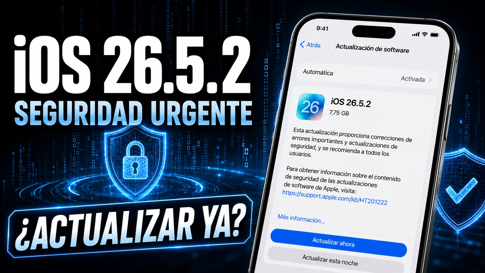 ¡URGENTE! Actualiza tu iPhone ahora (Fallo Crítico) #seguridad #ios