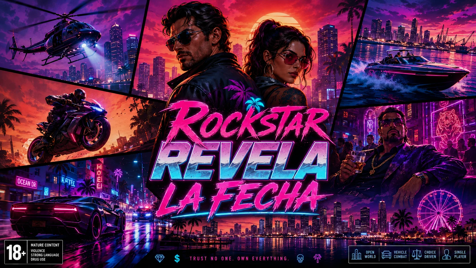 Rockstar revela fecha de reservas para grand theft auto vi