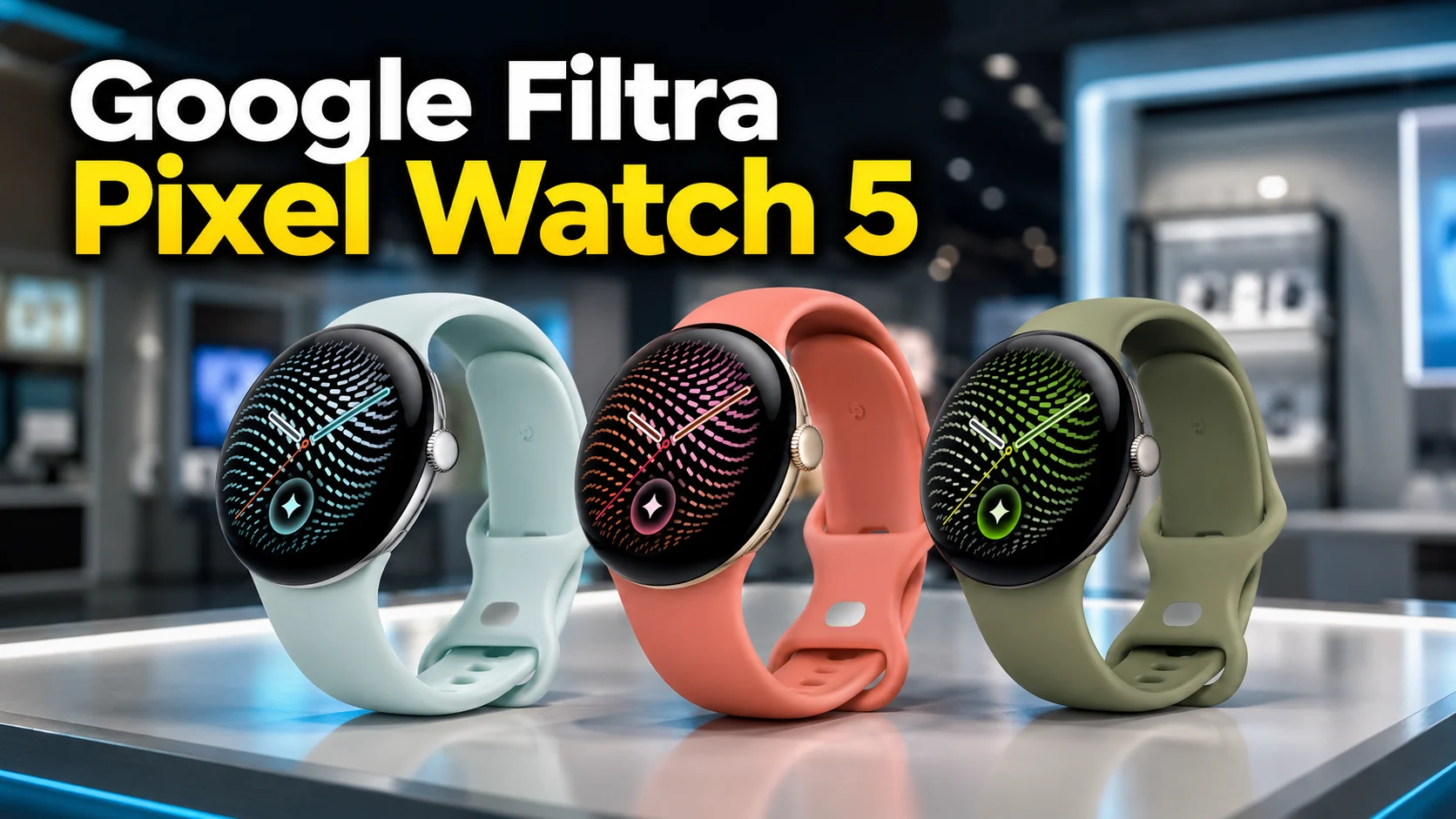 Pixel watch 5: Google filtra detalles clave y su chip decepciona