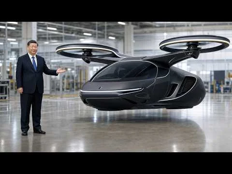 Este Nuevo Coche Volador de China Va a Cambiar el Mundo Para Siempre