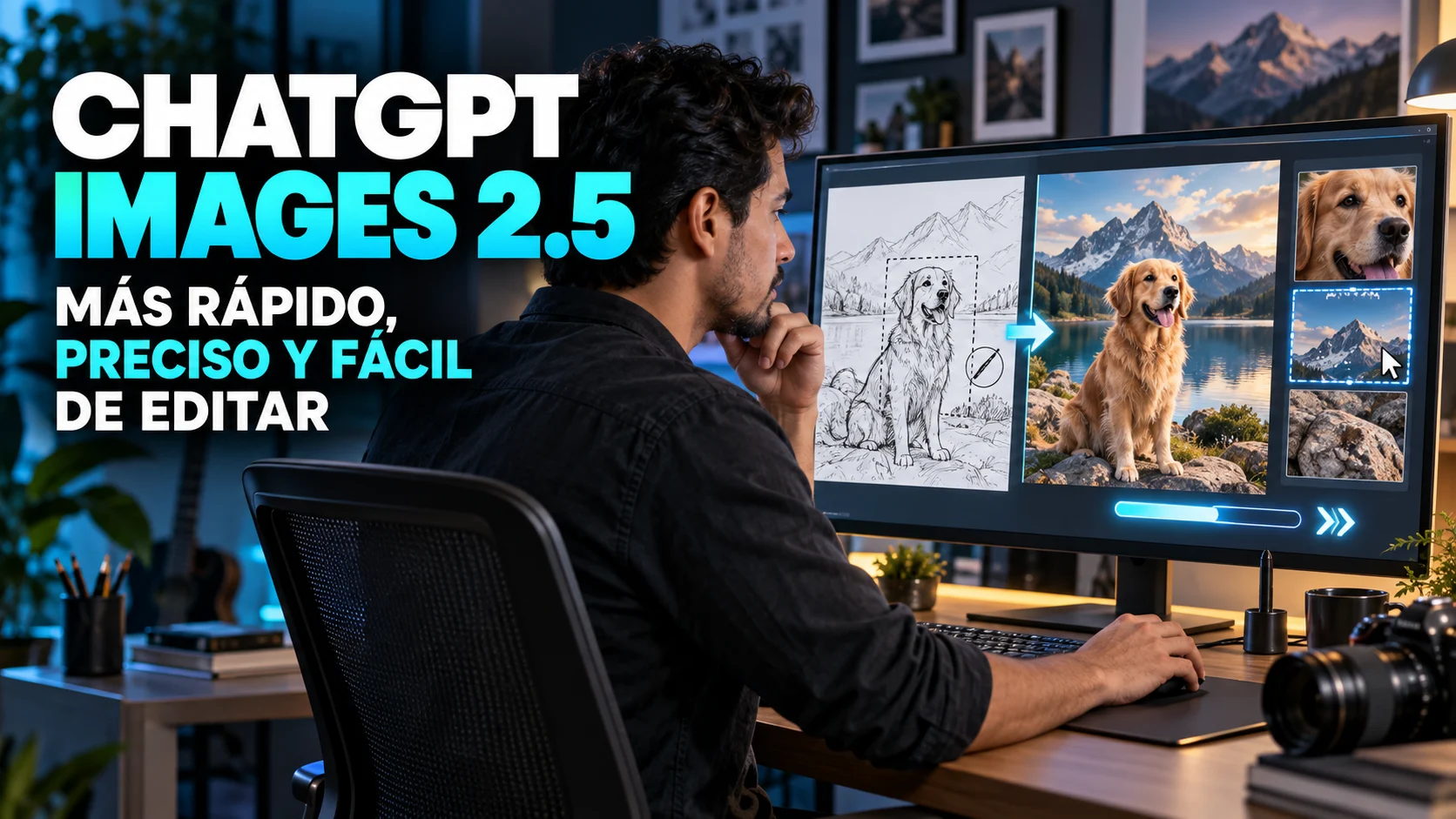 ChatGPT Images 2.5: más rápido, preciso y fácil de editar