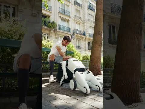 PrimeBOT T1, the world’s first transformable personal robot in Paris.