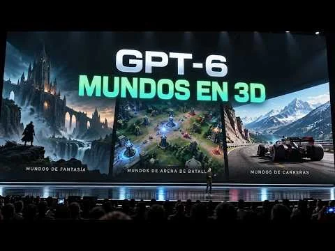 ¡El nuevo GPT 6 crea mundos 3D impresionantes como nunca!