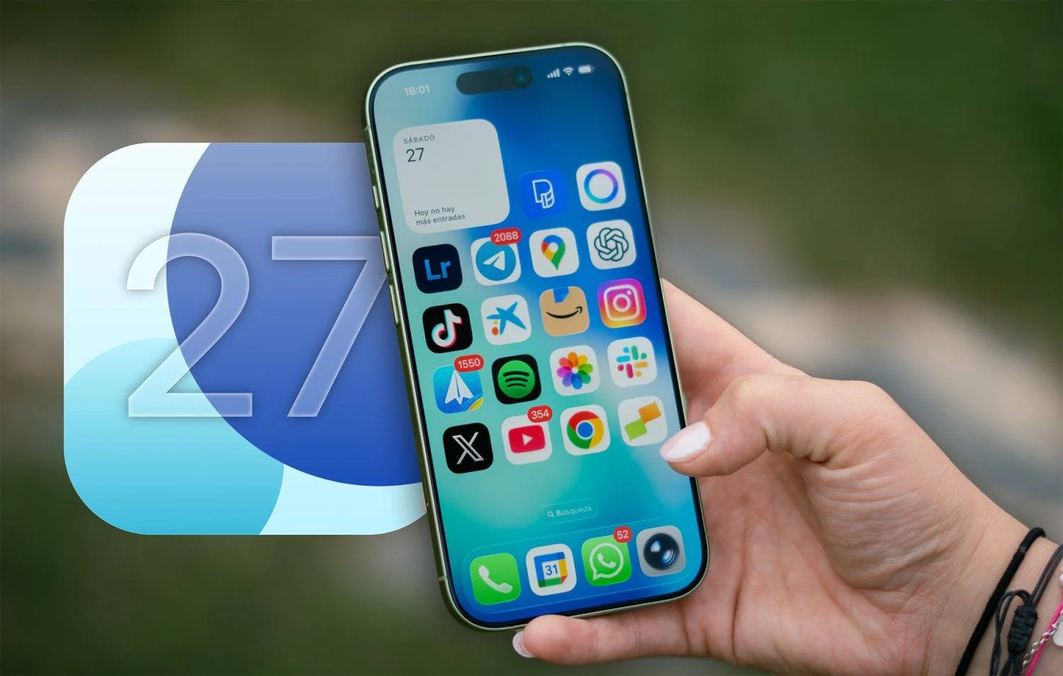 Apple salta versión y estrena IOS 27.2 con Siri AI multilingüe